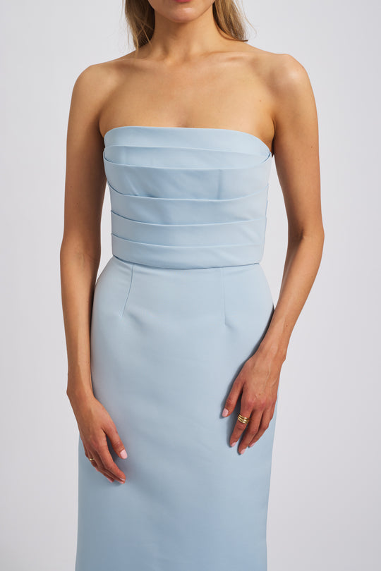 Sonia, $300, dress from Collection Bridesmaids by Amsale, Fabric: faille