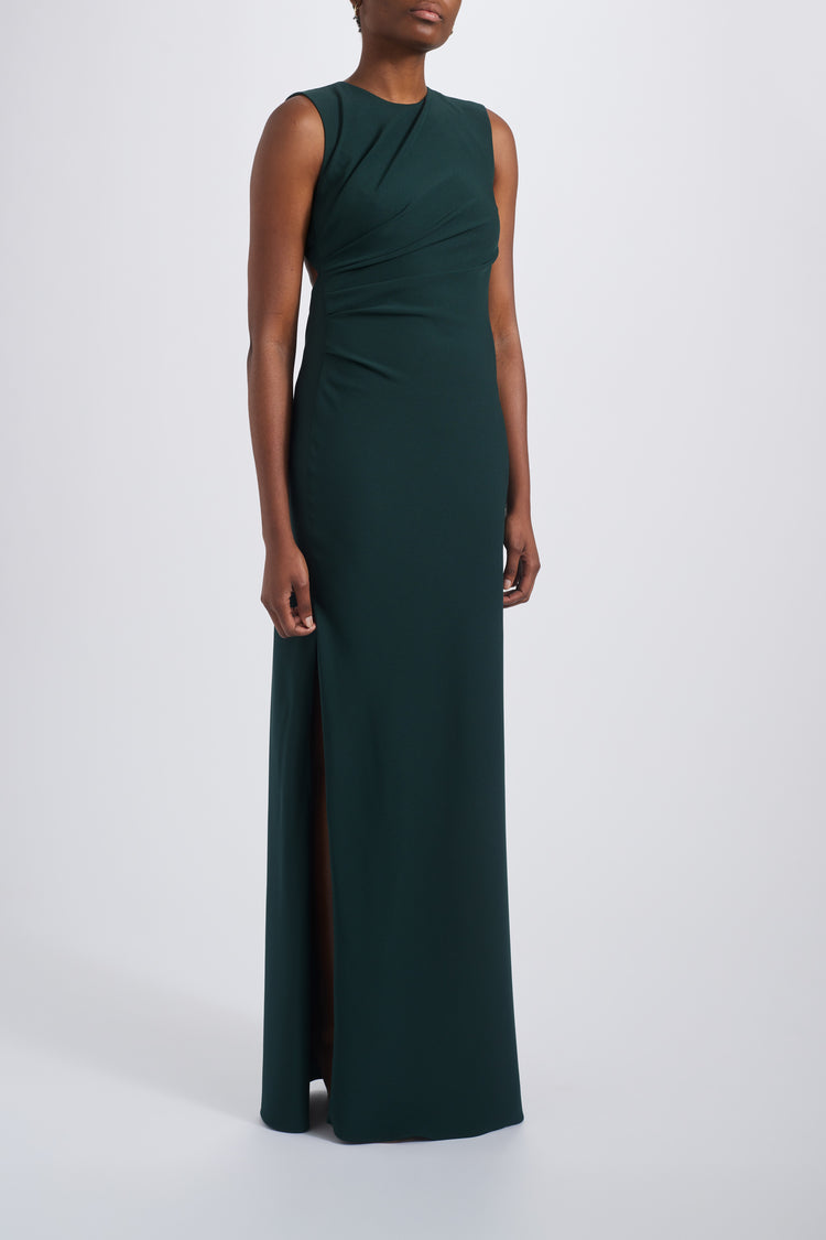Taro, dress from Collection Bridesmaids by Amsale, Fabric: crepe