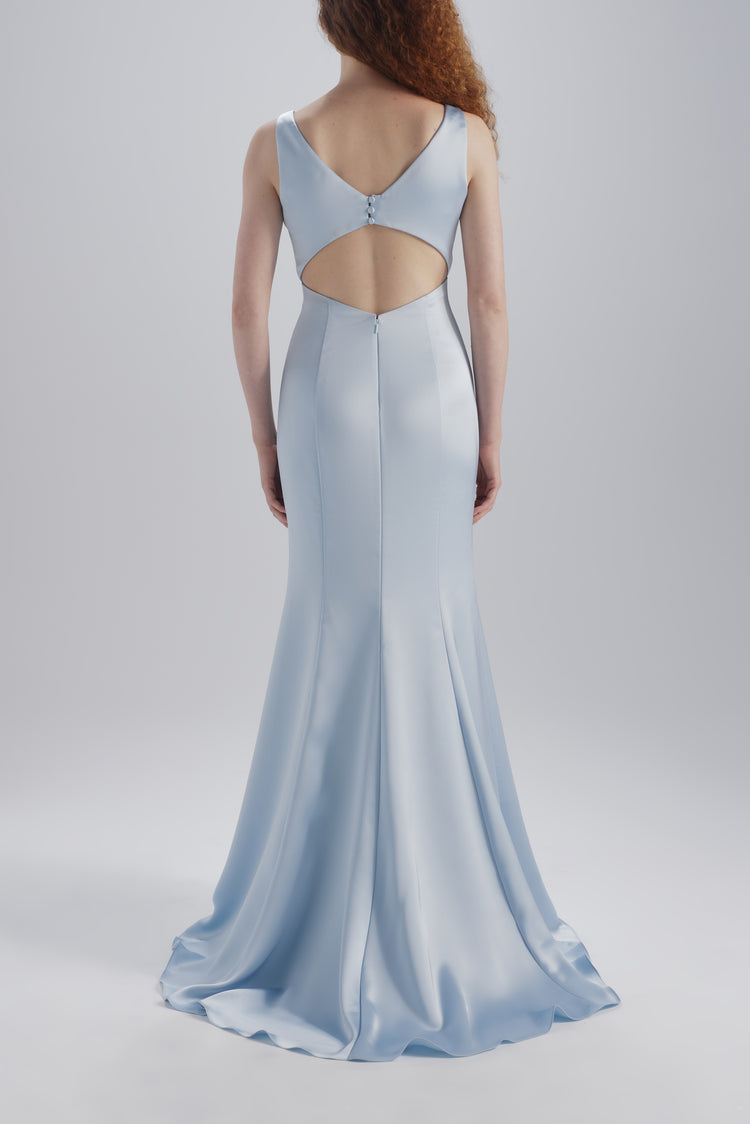 Tiana, dress from Collection Bridesmaids by Amsale, Fabric: fluid-satin