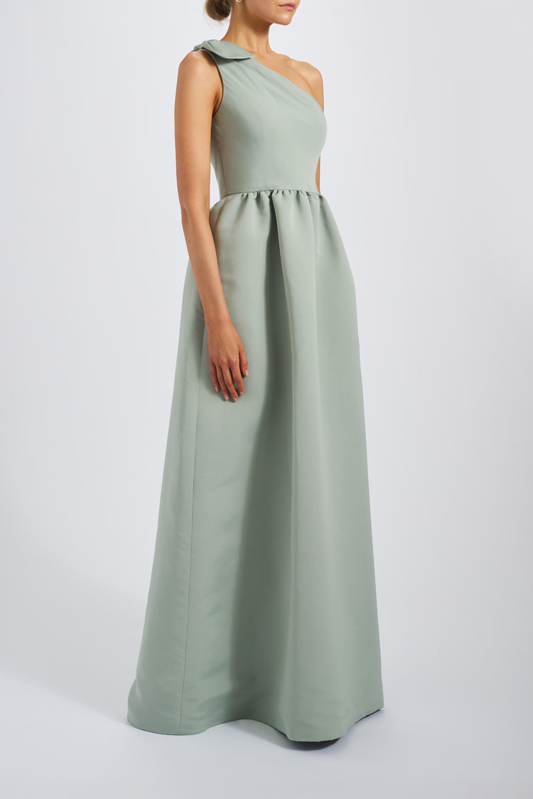 West, dress from Collection Bridesmaids by Amsale, Fabric: faille
