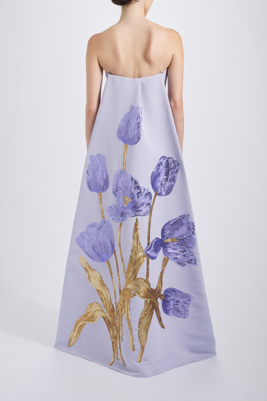 P814A - Lilac, $2,640, dress by color from Collection Evening by Amsale