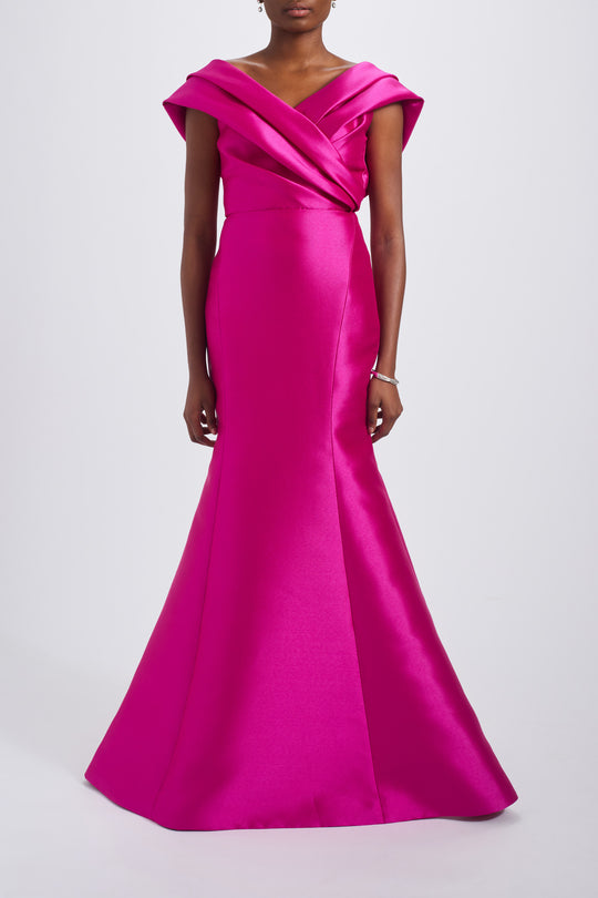 P823M - Fuchsia, $995, dress by color from Collection Evening by Amsale