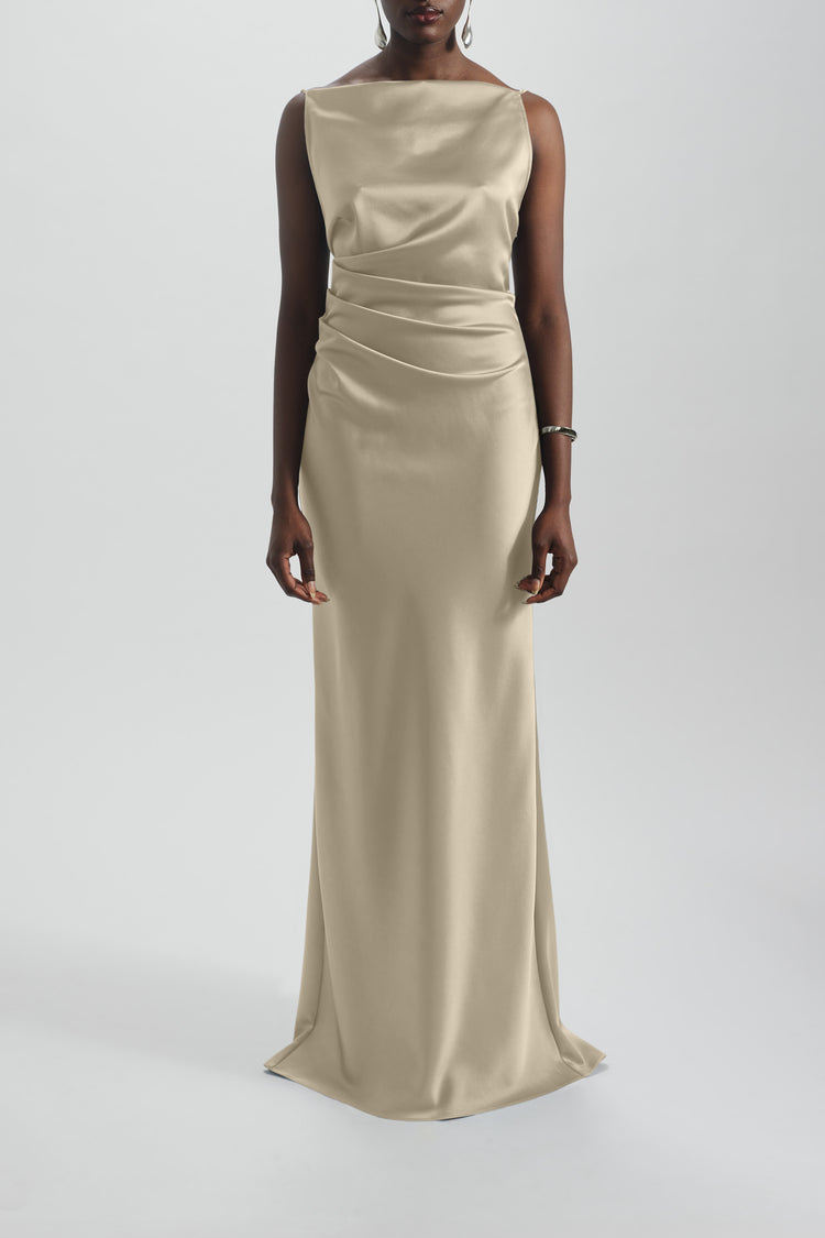 Image number 10: Spaghetti Strap Low Back Dress, front view