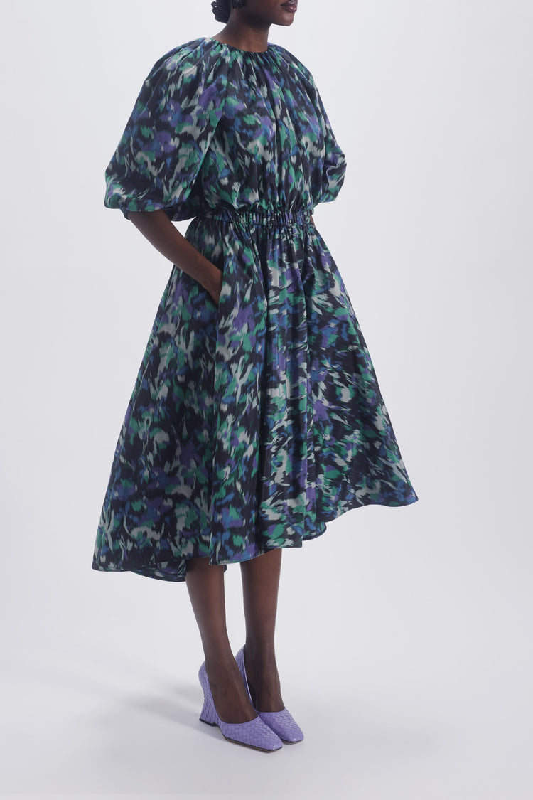 Ballon Sleeve Dress, dress from Collection Evening by Amsale, Fabric: taffeta