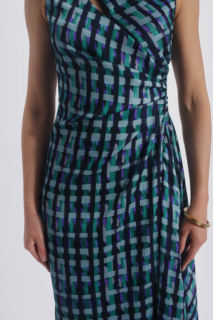 Product Printed Asymmetric Gown Image