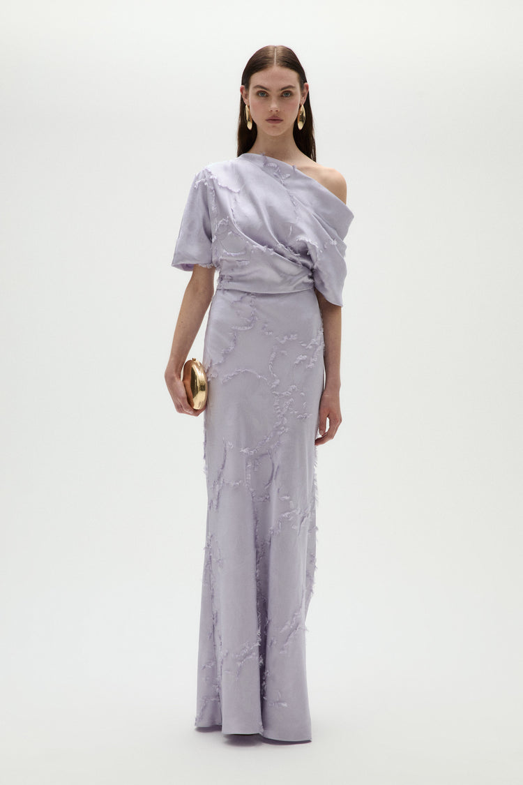 Jacquard Slouch Dress, dress from Collection Evening by Amsale, Fabric: jacquard