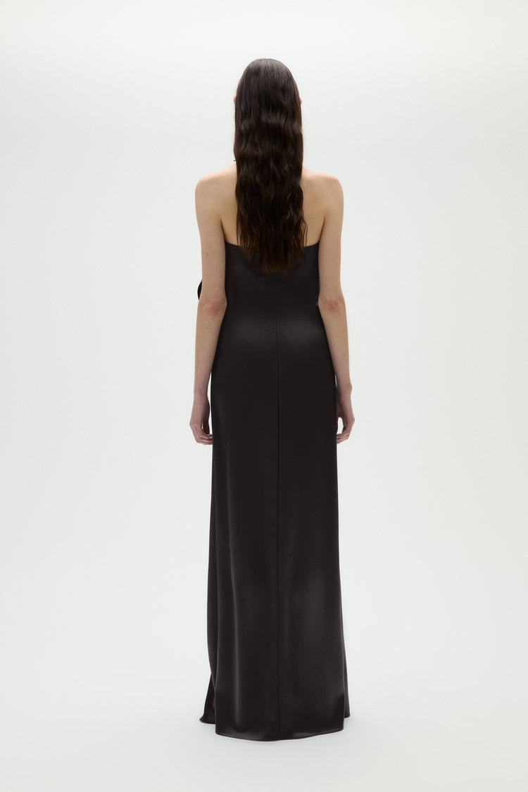 Satin Cascade Gown, dress from Collection Evening by Amsale, Fabric: satin