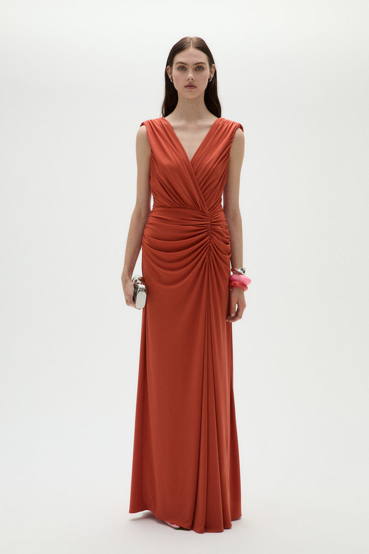 Jersey Draped Gown, dress from Collection Evening by Amsale, Fabric: jersey