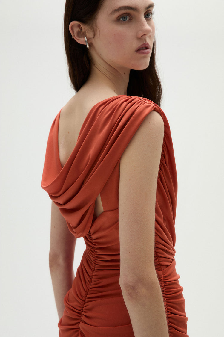 Jersey Draped Gown, dress from Collection Evening by Amsale, Fabric: jersey