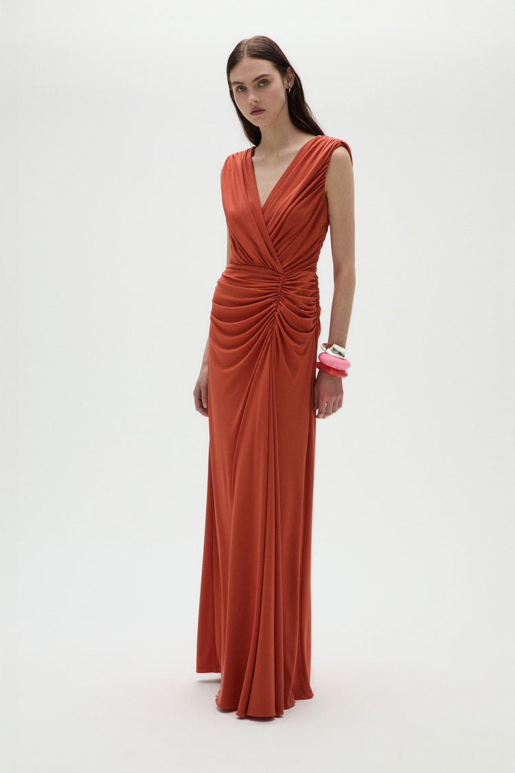 Jersey Draped Gown, dress from Collection Evening by Amsale, Fabric: jersey