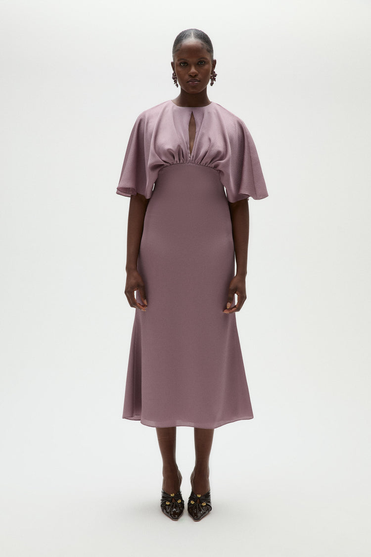 Hammered Satin Cocktail Dress, dress from Collection Evening by Amsale, Fabric: hammered-satin