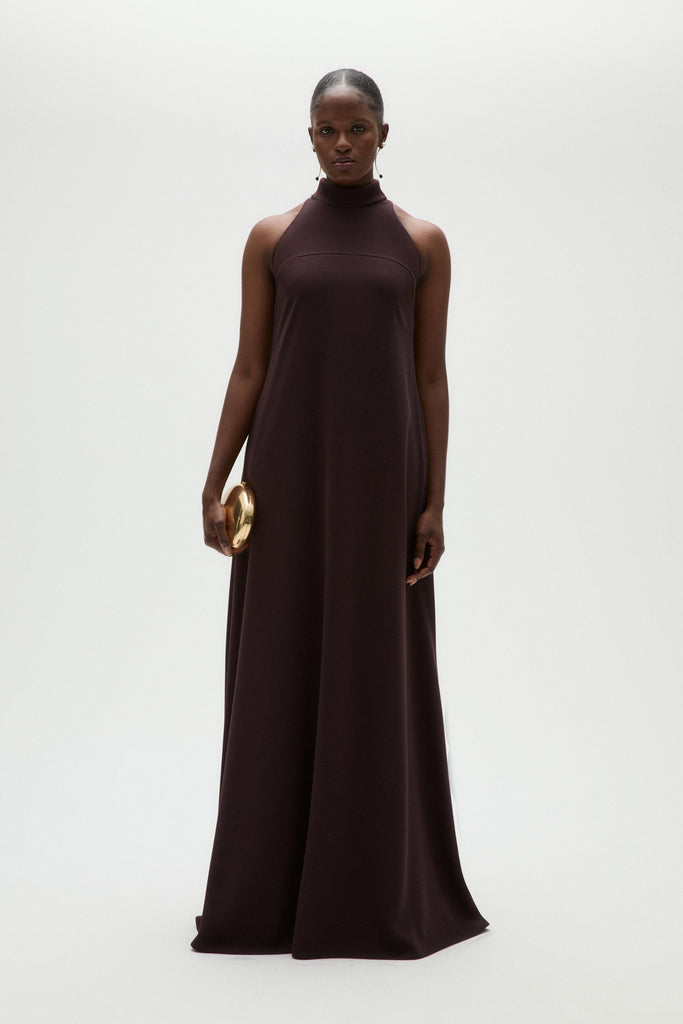 Product Technical Crepe Trapeze Gown Image