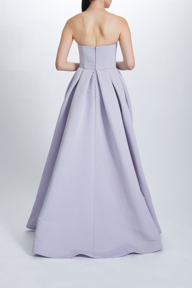 P708A, dress from Collection Evening by Amsale, Fabric: faille