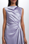P719S, dress from Collection Evening by Amsale, Fabric: fluid-satin