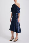 P734 - Navy, dress by color from Collection Evening by Amsale