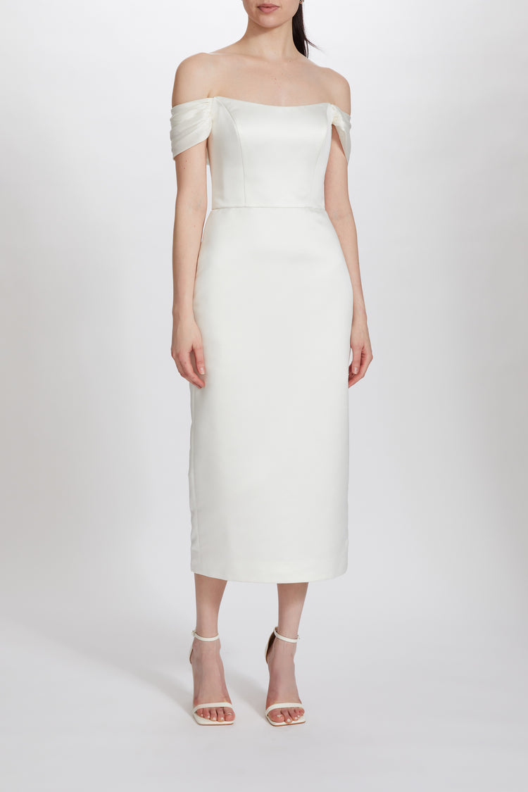 LW230 - Silk-White, dress by color from Collection Little White Dress by Amsale