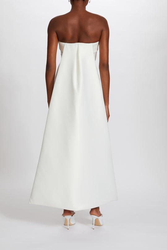LW232, $695, dress from Collection Little White Dress by Amsale, Fabric: mikado