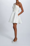 LW238, dress from Collection Little White Dress by Amsale, Fabric: duchess-satin
