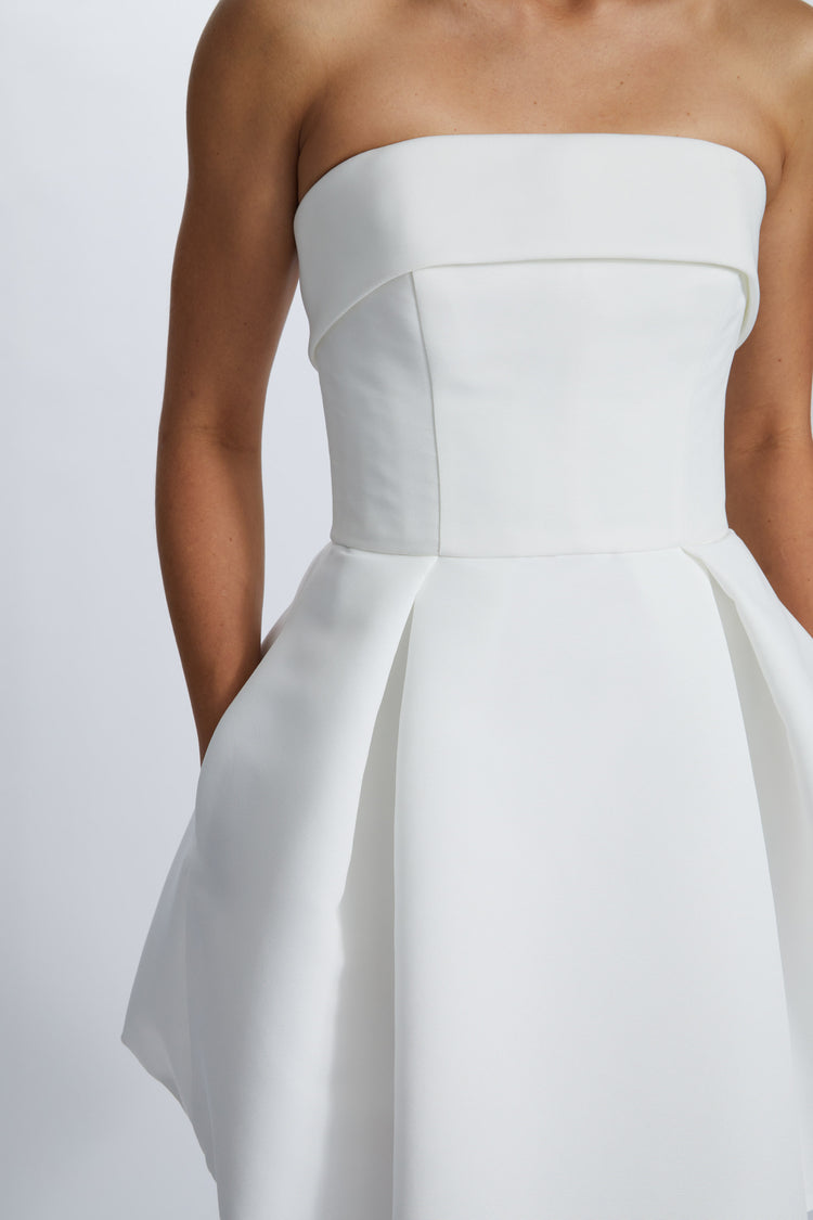 Image number 3: Faille Mini Dress, view 4