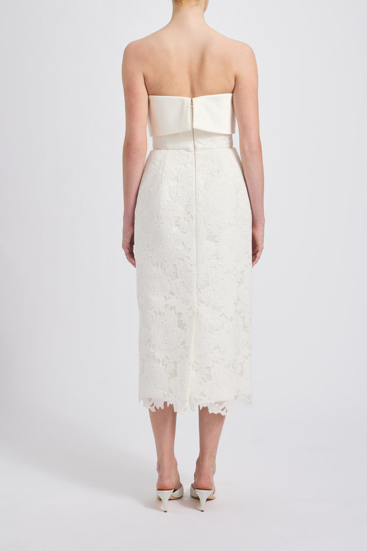 Image number 4: Guipure Lace Dress, back view