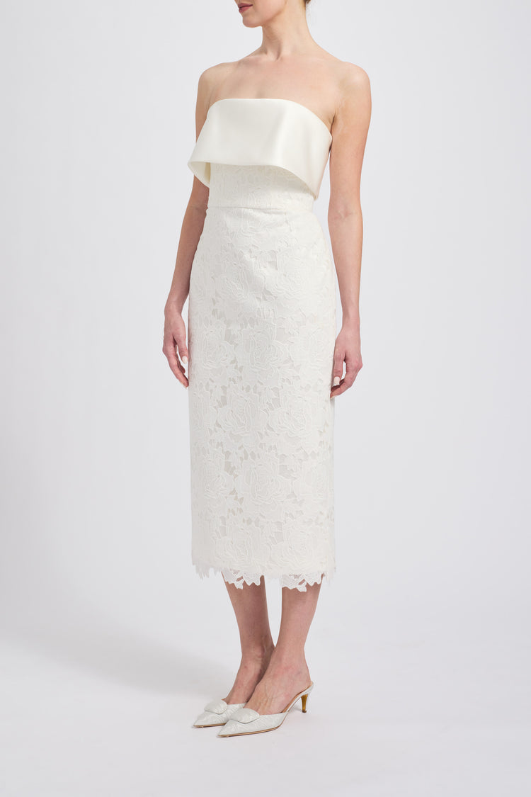 Image number 2: Guipure Lace Dress, side view