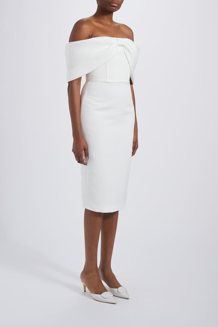 Image number 2: Strapless Bow Dress, side view