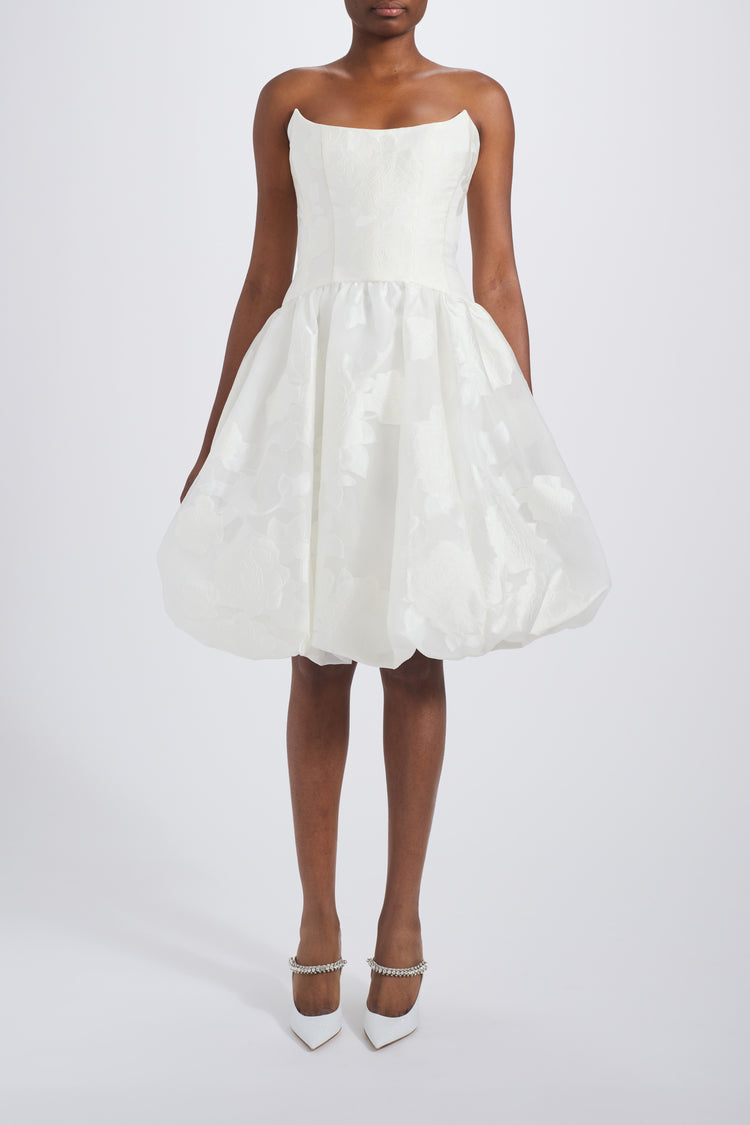 Image number 0: Bubble Hem Dress, front view