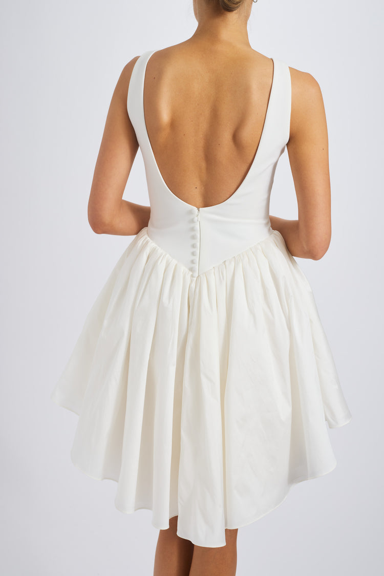 Image number 1: Drop-waist Short Dress, view 2