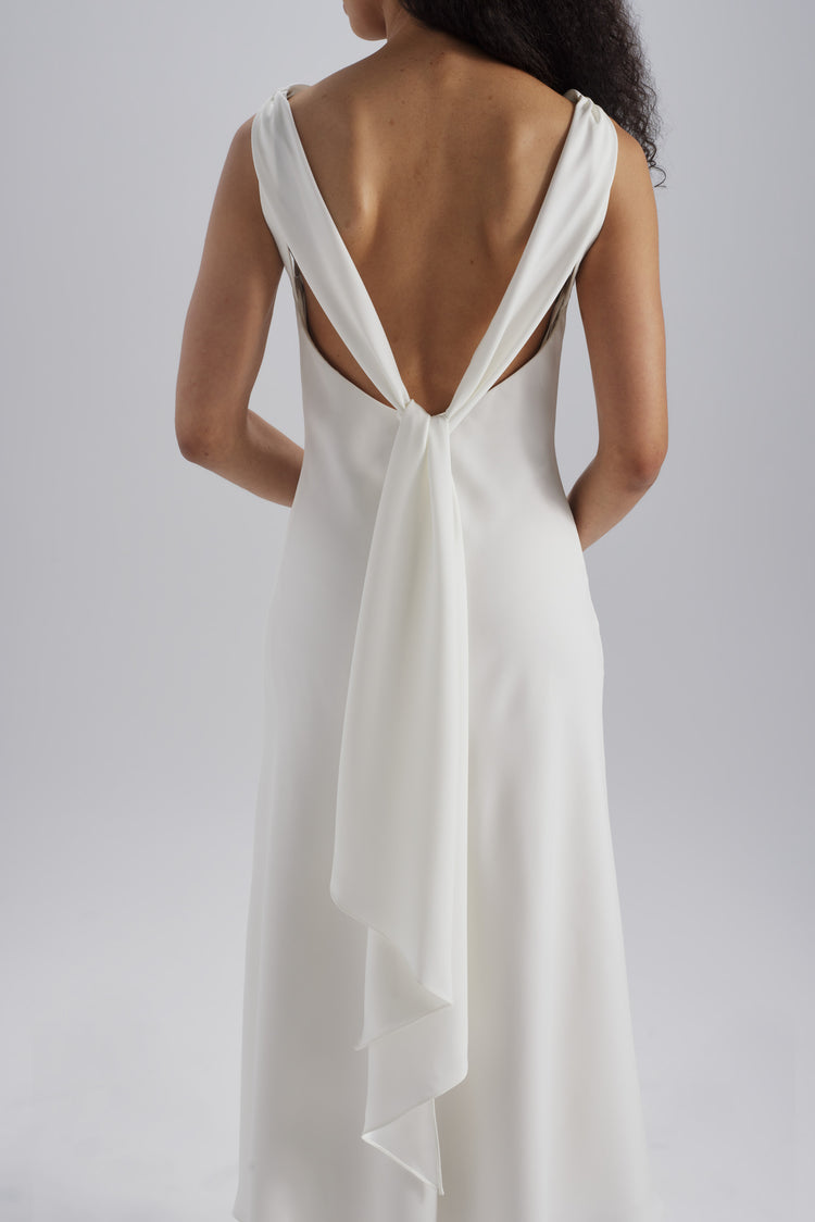 Image number 4: Bias Cut Scarf Dress, view 5