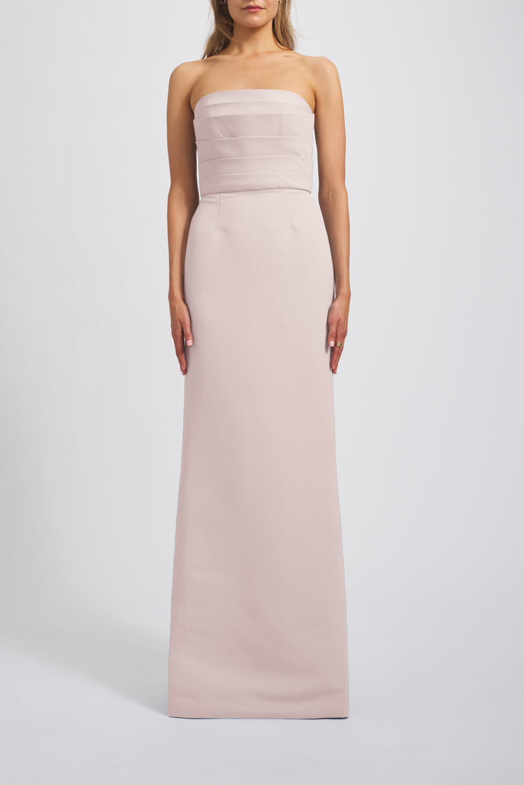 Callista, dress from Collection Bridesmaids by Amsale, Fabric: faille