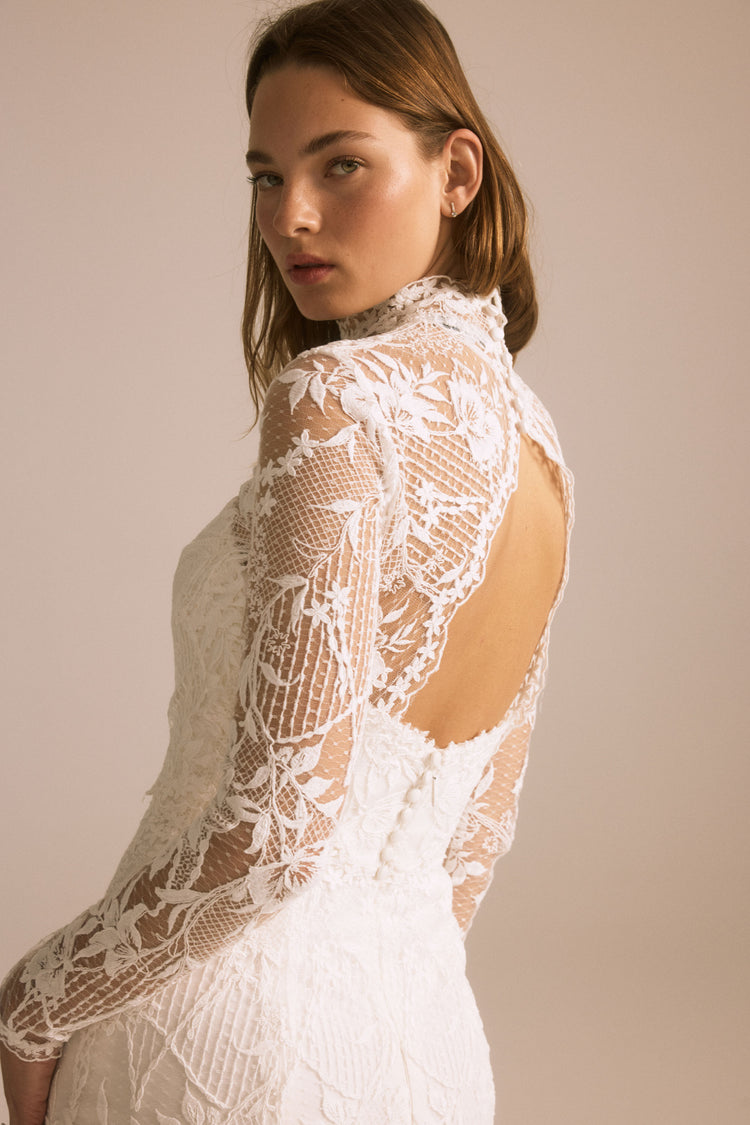 Image number 0: Lace Topper for Magnolia, view 1