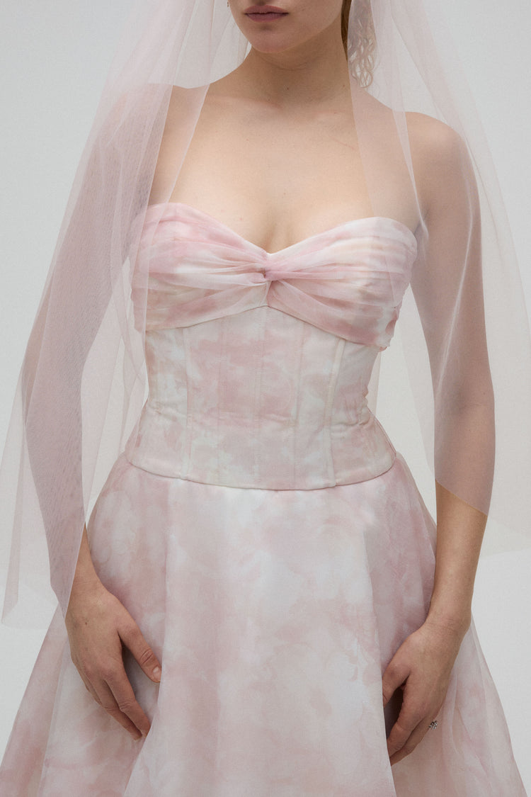 Image number 2: Blush Baby Veil, view 3