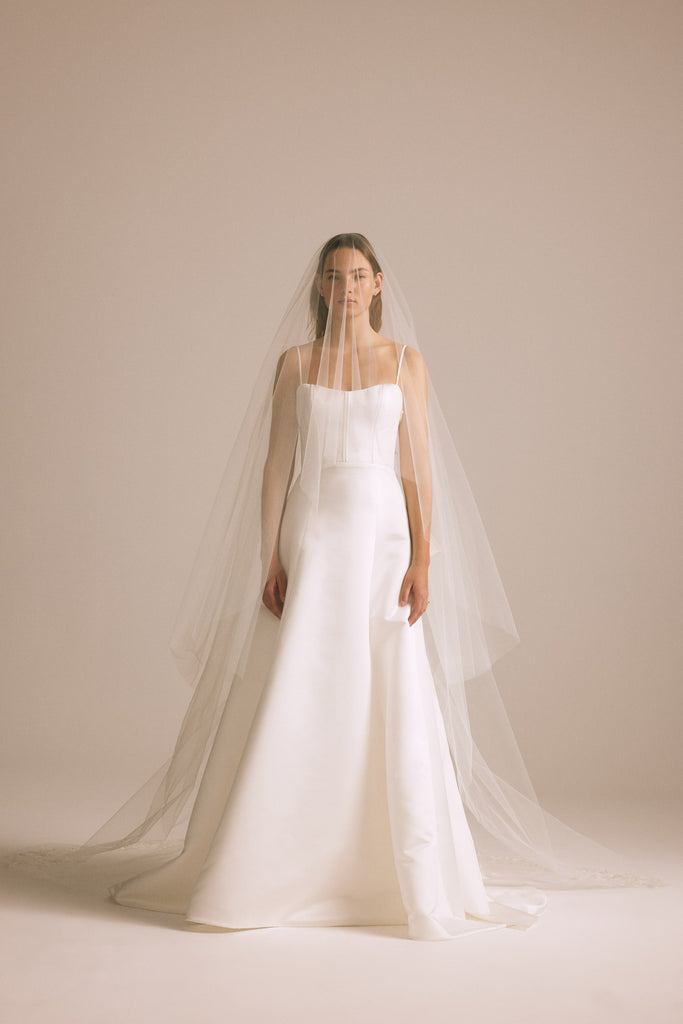 Product Floral Cathedral Butterfly Veil Image