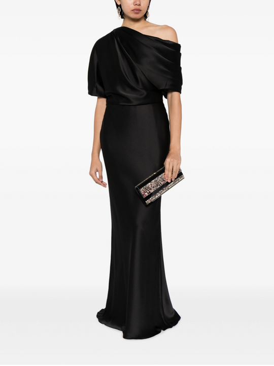 Orla - Black, $300, dress by color from Collection Bridesmaids by Amsale