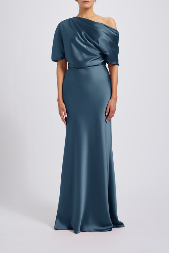 P359S - Petrol, $495, dress by color from Collection Evening by Amsale