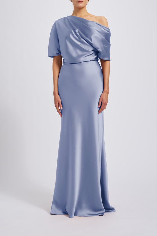 P359S - Slate, $495, dress by color from Collection Evening by Amsale