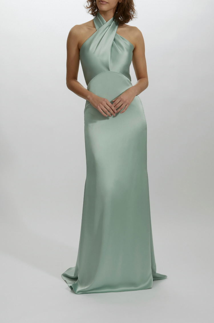 P440S - Sage, dress by color from Collection Evening by Amsale