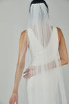R237U - Cathedral length veil with lace - Ivory, dress by color from Collection Accessories by Nouvelle Amsale