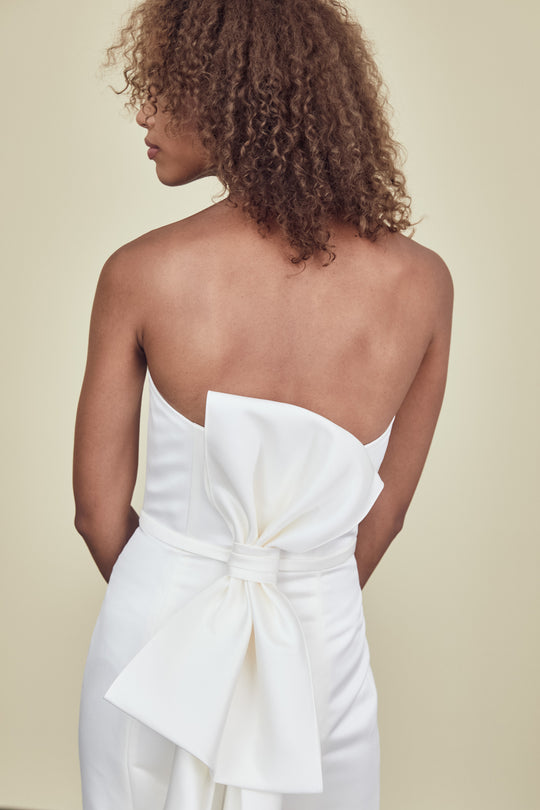 Tiernan, $2,295, dress from Collection Bridal by Nouvelle Amsale