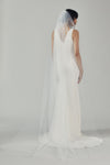 H515 - Cathedral length veil - Ivory, dress by color from Collection Accessories by Amsale