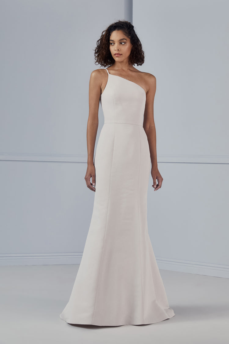Cecilia, dress from Collection Bridesmaids by Amsale, Fabric: faille