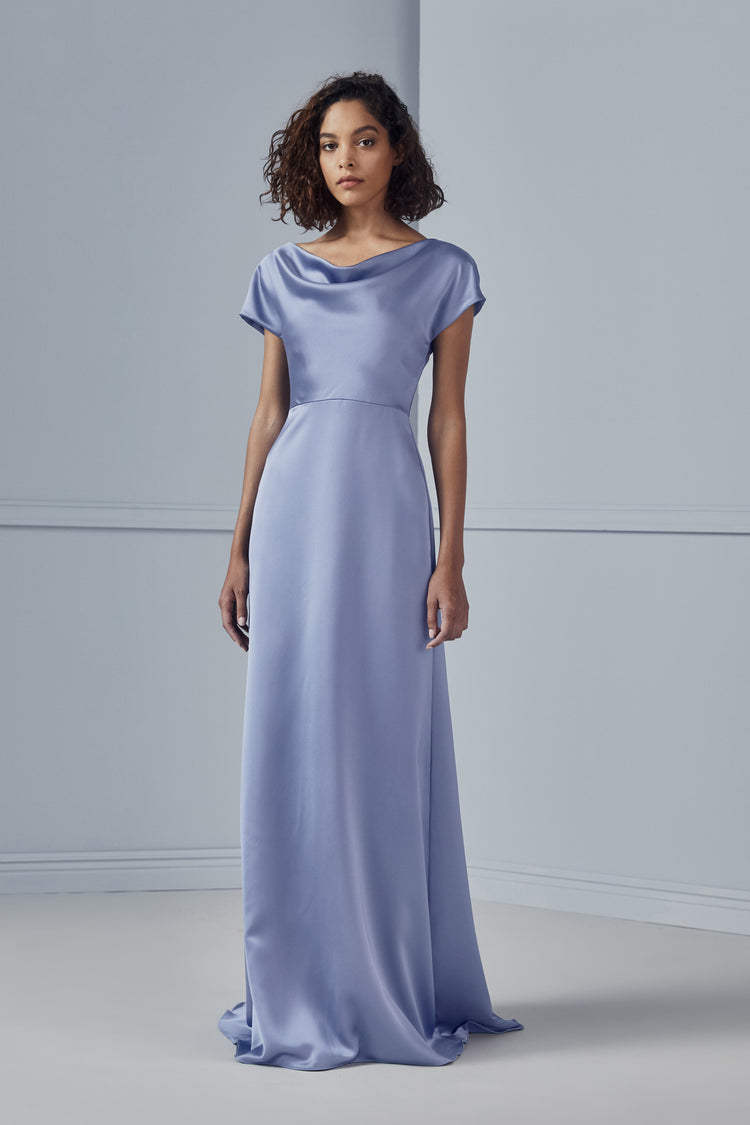 Marie, dress from Collection Bridesmaids by Amsale, Fabric: fluid-satin