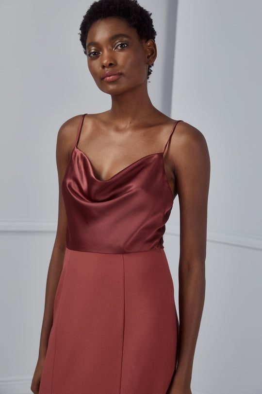 Mali - Olive, $300, dress by color from Collection Bridesmaids by Amsale