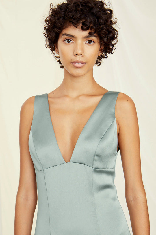 Leif - Jade, $300, dress by color from Collection Bridesmaids by Amsale
