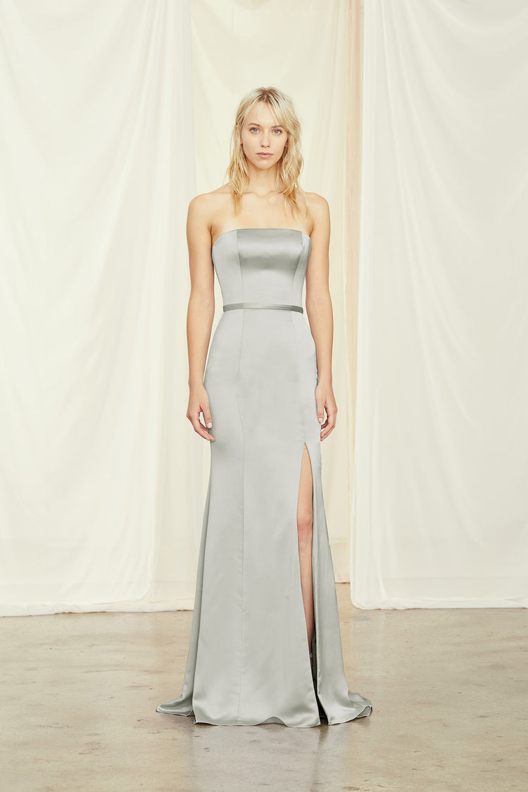 Marisa, dress from Collection Bridesmaids by Amsale, Fabric: fluid-satin