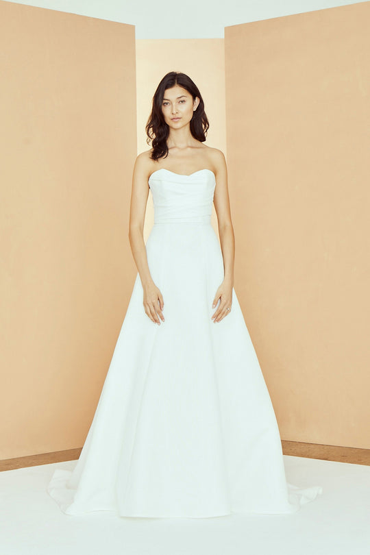 Kirsten, $2,795, dress from Collection Bridal by Nouvelle Amsale