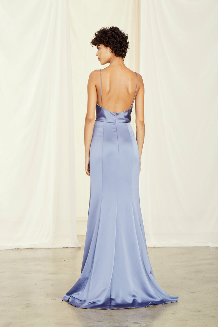 Chloe, dress from Collection Bridesmaids by Amsale, Fabric: fluid-satin