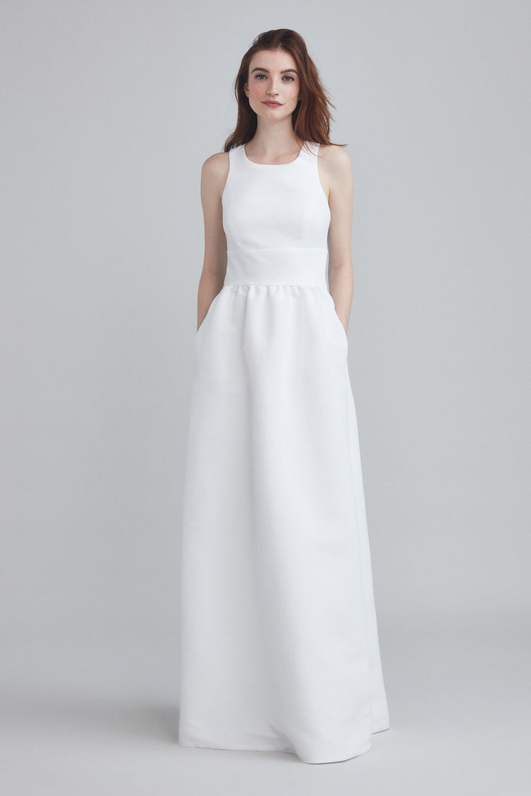 Fiona, dress from Collection Bridesmaids by Amsale, Fabric: faille
