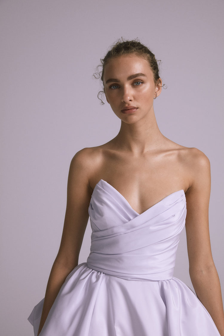 Tatum, dress from Collection Bridal by Amsale, Fabric: taffeta