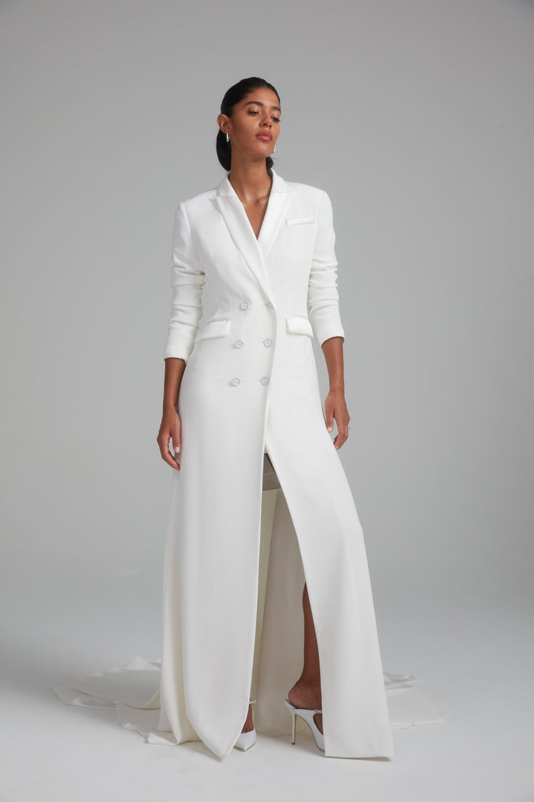 Soleil, dress from Collection Bridal by Amsale, Fabric: italian-crepe-back-satin
